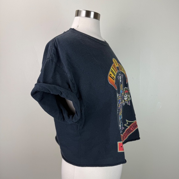 Vintage Guns N Roses Distressed Appetite for Destruction Screen Print Tee | Lg - Picture 5 of 13